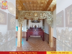 Cuốn Thư Câu Đối Hun Xanh Giả Cổ