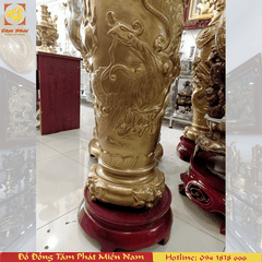 Đôi hạc thờ cúng bằng đồng - hạc chầu phòng thờ, hạc chầu nhà thờ họ cao cấp