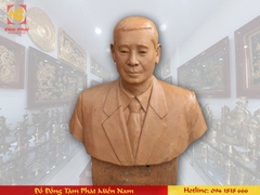 Mẫu tượng chân dung ông bà tỷ lệ người thật bằng đất sét
