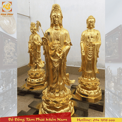 Tượng đồng Phật Thích Ca cao 3m6 nặng 5 tấn cho nhà chùa