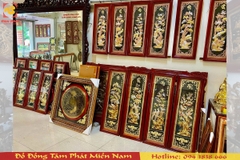 Tranh Tứ Quý bằng đồng đẹp tinh xảo các loại có sẵn tại Showroom Tâm Phát
