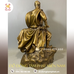 Tượng Trần Hưng Đạo bằng đồng cao 42