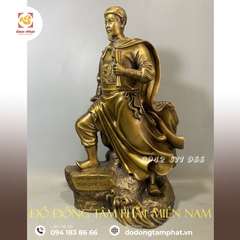 Tượng Trần Hưng Đạo bằng đồng cao 42