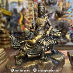 Tượng Phật Văn Thù Phổ Hiền Bồ Tát bằng đồng