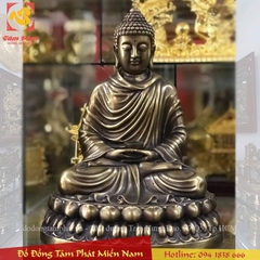 Tượng Đức Phật Thích Ca bằng đồng cao 48cm