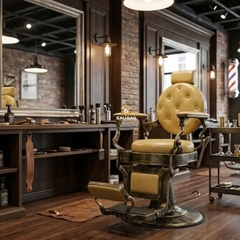 Ghế cắt tóc nam barber shop BB510C