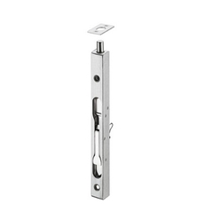 Chốt âm inox mờ, 450mm, cho cửa gỗ