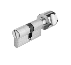 Ruột khóa WC đầu xoay, 60mm, màu nickel - 916.96.407 - Hafele