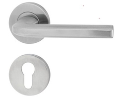 Tay nắm cửa phòng, inox mờ