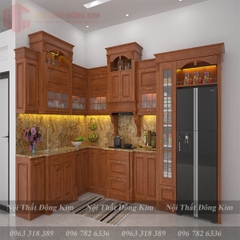 Tủ bếp cổ điển 020