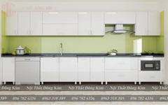 Tủ Bếp Cánh Kính Cường Lực Cao Cấp 08