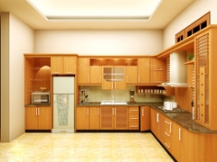 Tủ Bếp Gỗ Dổi TBGD 06