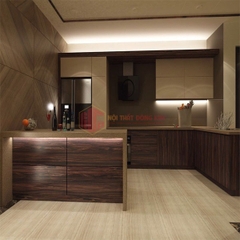 Tủ bếp gỗ gõ Đỏ TBGD 08
