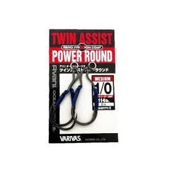 Lưỡi Câu | Lưỡi Jig Cột Sẵn Varivas Twin Assist Power Round (Medium)