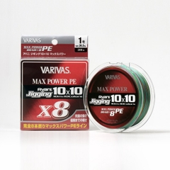 Dây PE Varivas 10x10 Avani Jigging Max Power X8 600m