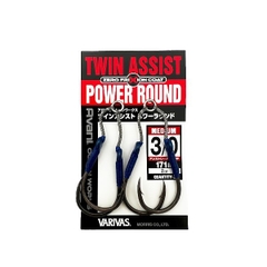 Lưỡi Câu | Lưỡi Jig Cột Sẵn Varivas Twin Assist Power Round (Medium)