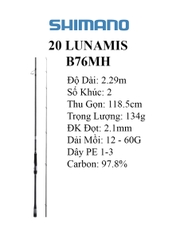 20 Lunamis