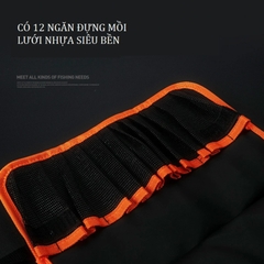 Túi Cuộn Nhựa PU Đựng Mồi Jig Toyokura
