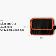 Túi Cuộn Nhựa PU Đựng Mồi Jig Toyokura