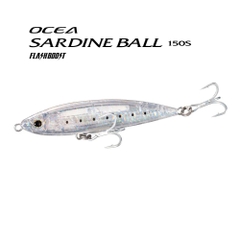 Mồi Giả Câu Cá | Mồi Pop OCEA Sardine Ball 150S Flash Boost 71g