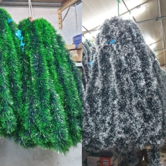 Dây KT chồn xanh lá đậm 15cm