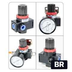 Van Điều Áp Khí Nén, Van Điều Chỉnh Áp Khí Nén Airtac BR 2000, 3000, 4000