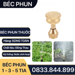 Béc Phun Thuốc, Đầu Phun Thuốc Trừ Sâu Khử Trùng Ren Trong 13 - Dạng Thẳng