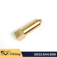 Béc Rửa Máy Lạnh, Đầu Phun 1 Tia Áp Lực Cao Ren Trong 1/4 13 Kết Nối Ống 6 8 10 12