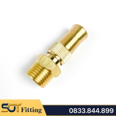 Béc Rửa Xe Tăng Áp Đồng Thau Ren Ngoài 21 Lắp Đặt Vệ Sinh Xe, Sàn Nhà, Tưới Cây - Điều Chỉnh Tia Nước