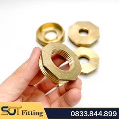 Cà Rá 42 Đồng Thau - Nối Giảm Ren Trong Ren Ngoài 42-34, 42-27, 42-21
