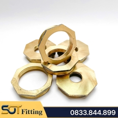 Cà Rá 49 Đồng Thau - Nối Giảm Ren Trong Ren Ngoài 49-42, 49-34, 49-27, 49-21