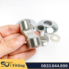 Chân Sen Inox 304 Kết Nối Vòi Nóng Lạnh – Chất Lượng Cao Cho Mọi Công Trình