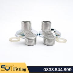 Chân Sen Inox 304 Kết Nối Vòi Nóng Lạnh – Chất Lượng Cao Cho Mọi Công Trình