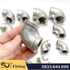 Co 90 Độ / Cút Ren Trong Inox 304 - Độ Bền Cao Và Khả Năng Chịu Áp Lực Tốt