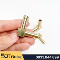 Co / Cong 90 Độ 2 Đầu Đuôi Chuột Nối Lòng Trong Ống - Đồng Thau
