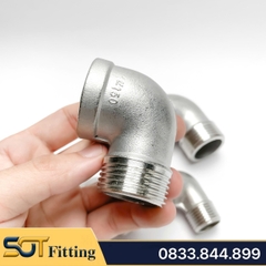Co Điếu Ren Trong Ren Ngoài Inox 304 - Giải Pháp Kết Nối Bền Bỉ Và Chất Lượng
