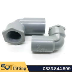Co Nhựa PVC Trơn Dán Có Ren Trong 21 27 - Thương Hiệu Bình Minh