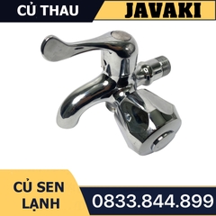 Củ Sen Tắm Nước Lạnh Đồng Thau Mạ Crom Javaki | Nâng Tầm Đẳng Cấp Cho Phòng Tắm