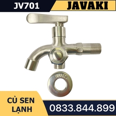 Củ Sen Tắm JV701 Nước Lạnh SUS 304 Javaki  | Bền Bỉ Và Sang Trọng Cho Phòng Tắm