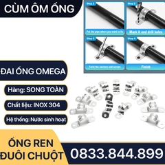 Đai Ôm Ống, Đai Ống Omega Ôm Ống Inox 201