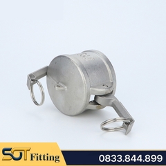 Đầu Bịt Kiểu Camlock Type DC Khớp Nối Nhanh Đầu Cái Inox 304 (DN15 - DN100)