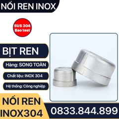 Đầu Bịt / Nút Bít Ren Trong Inox 304: Chất Lượng Cao, Bền Bỉ và An Toàn