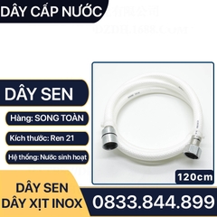 Dây Nhựa Cấp Nước Vòi Xịt, Vòi Sen Dài 120 150cm