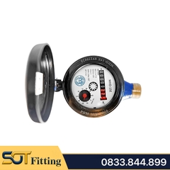 Đồng Hồ Nước Thân Đồng MHD - Water Meter, Brass Body