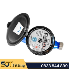 Đồng Hồ Nước Thân Đồng MHV - Water Meter, Brass Body