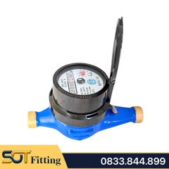 Đồng Hồ Nước Thân Đồng MHV - Water Meter, Brass Body