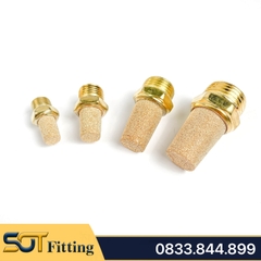Giảm Thanh SL Đầu Lồi Nối Ren 9.6 13 17 21 / Metal Silencers - Đồng  Thau