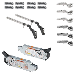 Hệ Tay Nâng Cánh Đôi Blum Aventos HF - Thương Hiệu Tủ Bếp Camryn
