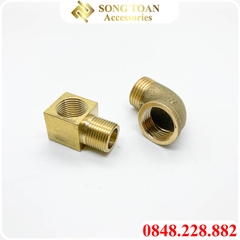 Co Điếu Đồng, Co Ren Trong Ren Ngoài 9.6 13 17 21 - Đồng Thau