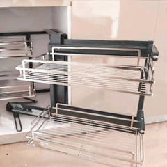 Kệ Góc Liên Hoàn SUS 304 Cao Cấp - Thương Hiệu Tủ Bếp Camryn